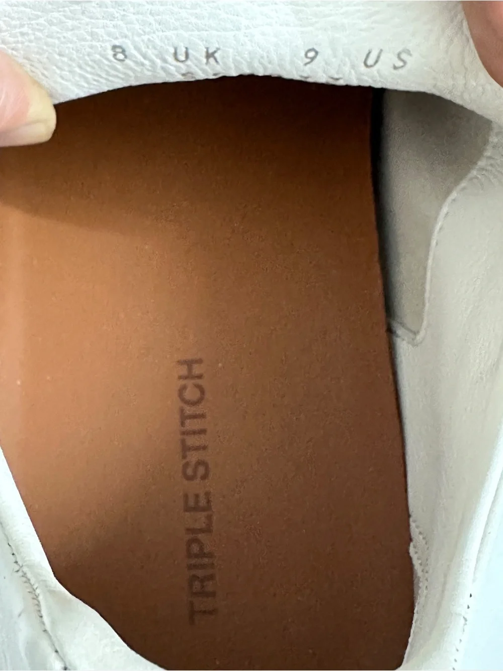 Men's White Slip-On Athletic Sneakers